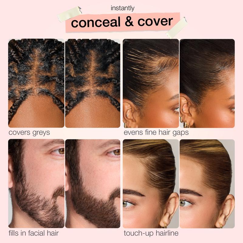 Instant Hairline Eraser-Say Goodbye to Thinning Hair & Gray Roots in 5 Seconds flat