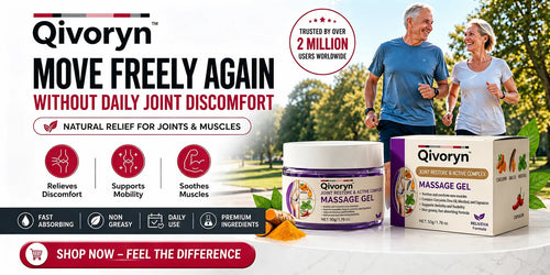 Qivoryn™ Advanced Arthritis Relief Gel — AAOS-Approved Turmeric & Emu Oil for Joint & Muscle Comfort