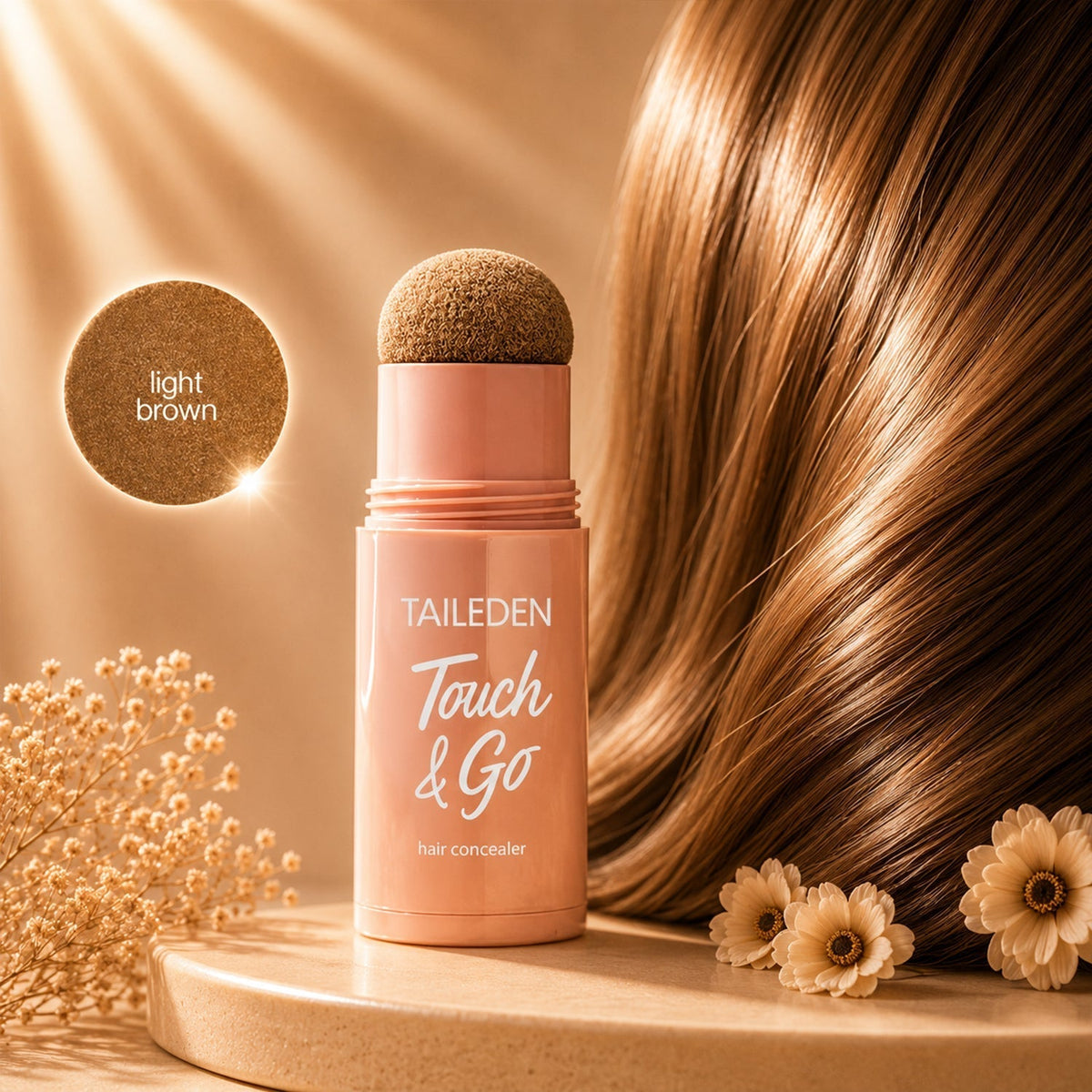Instant Hairline Eraser-Say Goodbye to Thinning Hair & Gray Roots in 5 Seconds flat