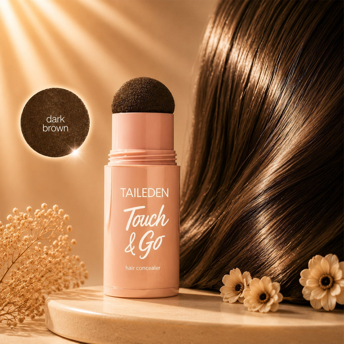 Instant Hairline Eraser-Say Goodbye to Thinning Hair & Gray Roots in 5 Seconds flat