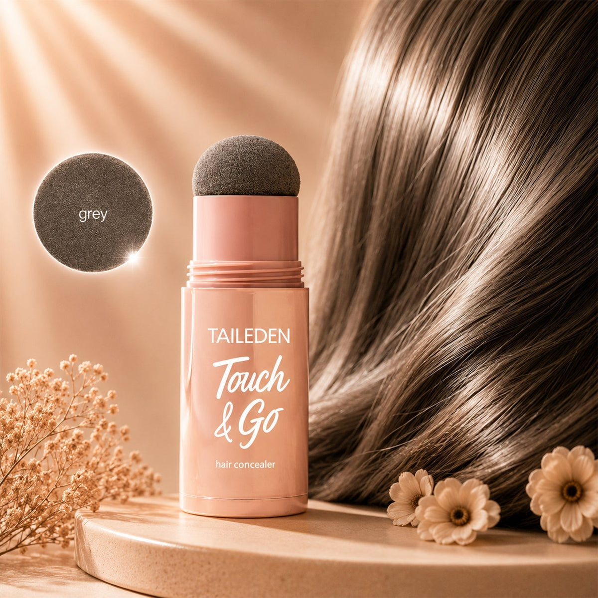 Instant Hairline Eraser-Say Goodbye to Thinning Hair & Gray Roots in 5 Seconds flat