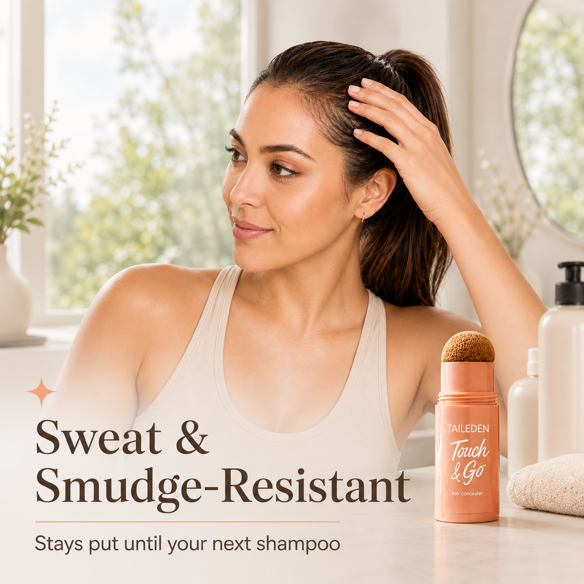 Instant Hairline Eraser-Say Goodbye to Thinning Hair & Gray Roots in 5 Seconds flat