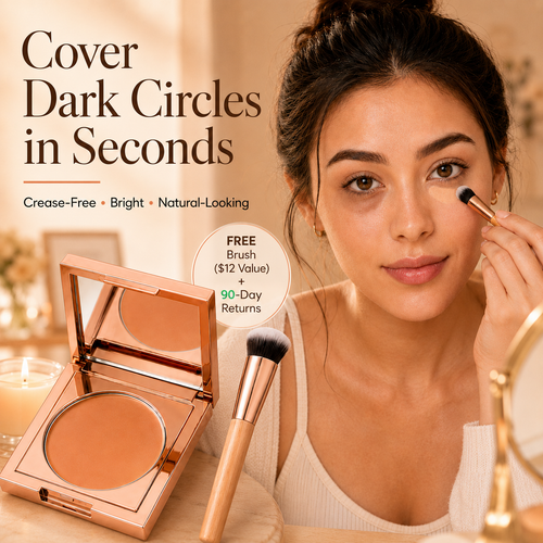 3-Second Dark Circle Concealer | No More Mid-Day Creasing