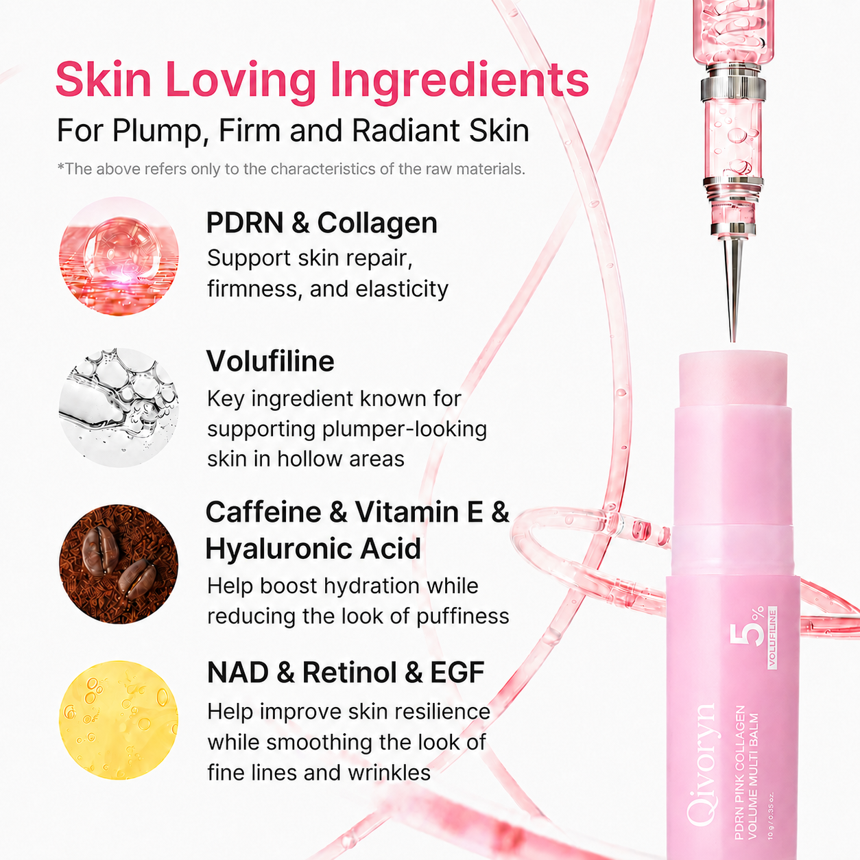 Last Day Buy 1 Get 1 Free Qivoryn PDRN Pink Collagen Volume Multi Balm